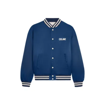 CELINE Loose Teddy Jacket In Nylon