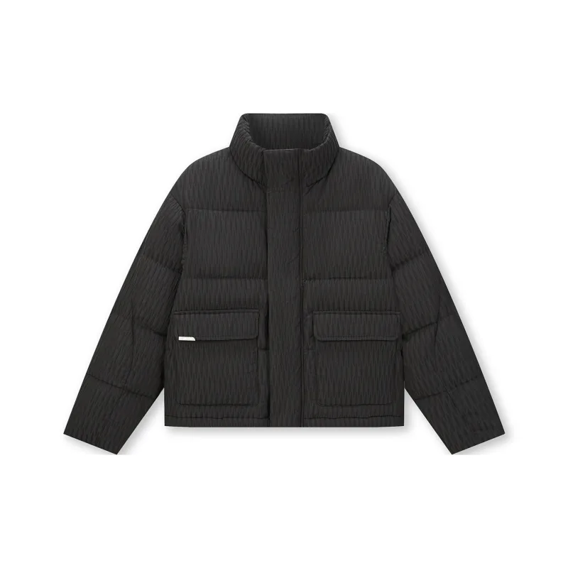 BONELESS Down Jacket Unisex Black-0