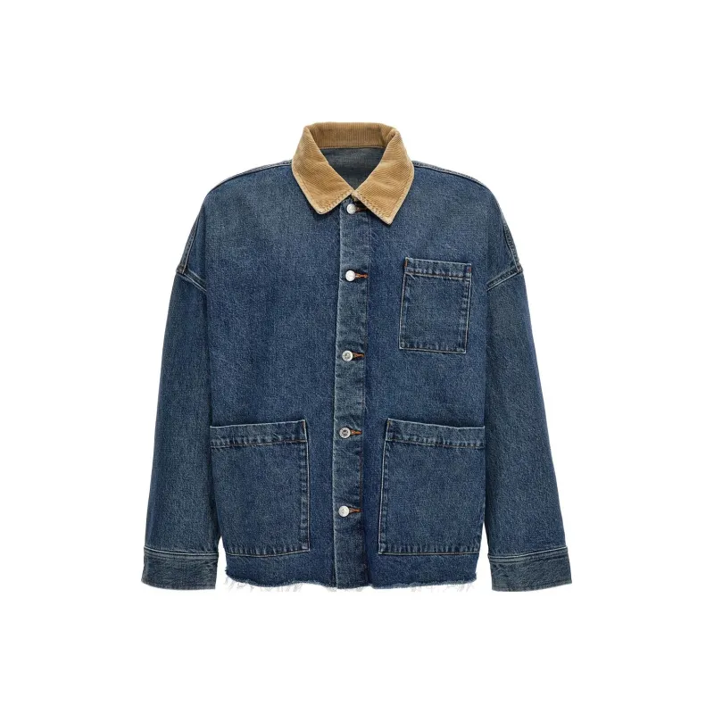 A.P.C x JW Anderson FW23 Denim Jacket Unisex Blue-0