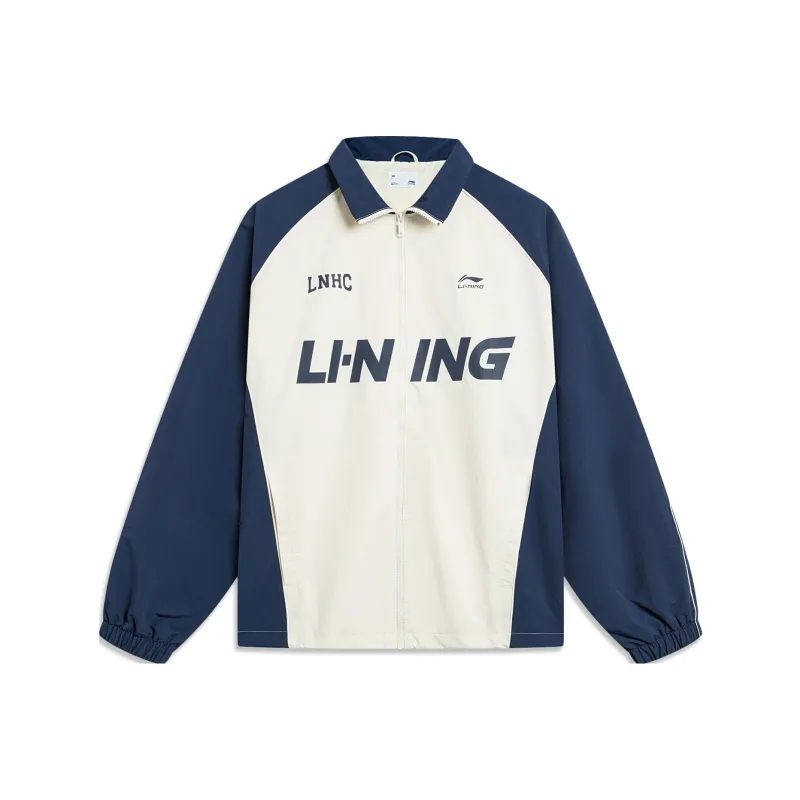 LiNing Sports Fashion Collection Jackets Coats Unisex Ecru-0