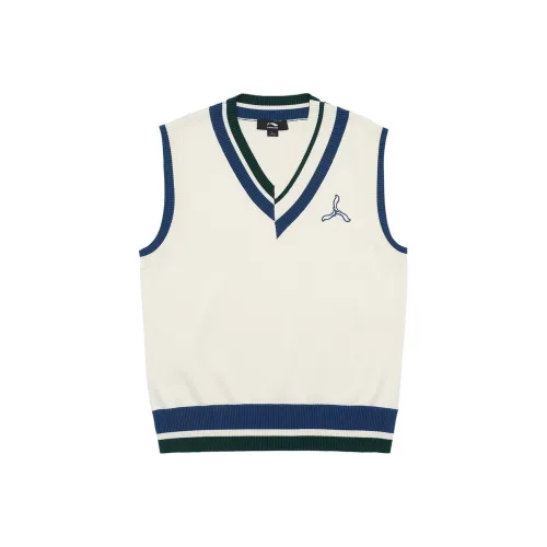 LI NING 1990 Vests Men Ecru