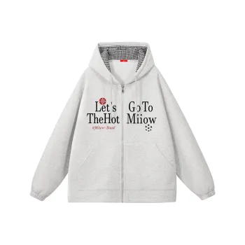 MIIOW Trend Party Series Sweatshirt Unisex Black