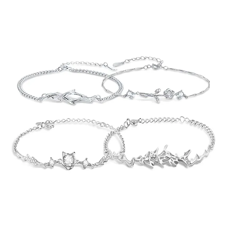 Inkopper Alloy Bracelets Unisex-15