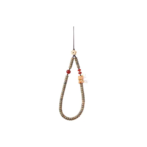 FANGYUANXIAOFU Green Sandalwood Bead Chain Unisex