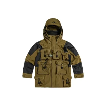 THE NORTH FACE UE Series Waterproof And Windproof Windbreaker Jacket Unisex Brown
