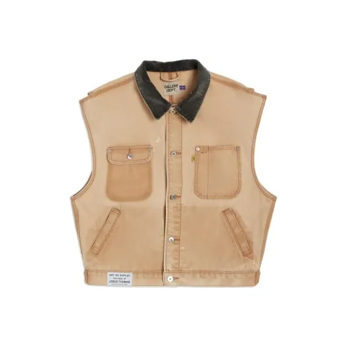 Gallery Dept. Vests Men Khaki