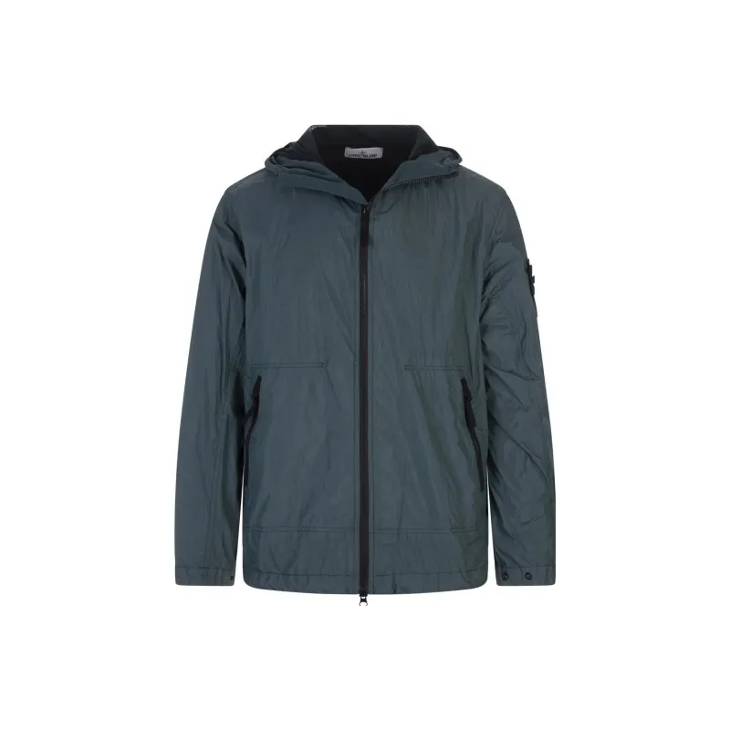 STONE ISLAND Jackets Coats Men's Dark Green-0