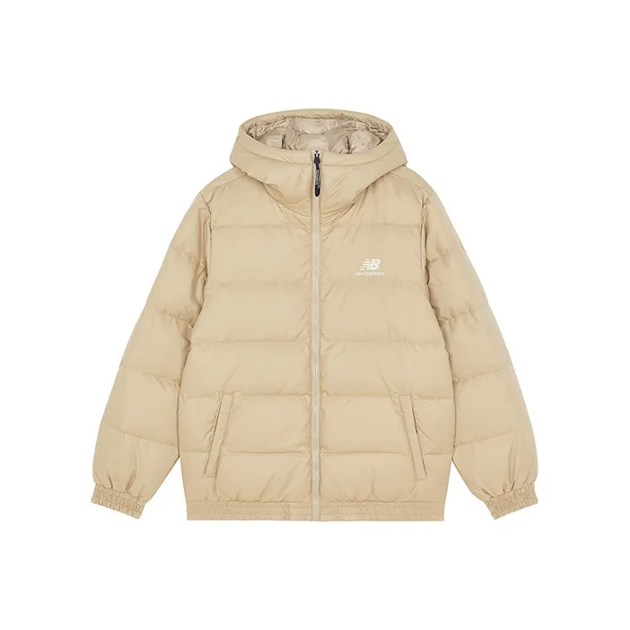 New Balance Leisure Life Down Jacket Men's Beige-0