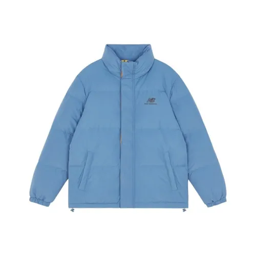 New Balance Down Jackets Men Blue