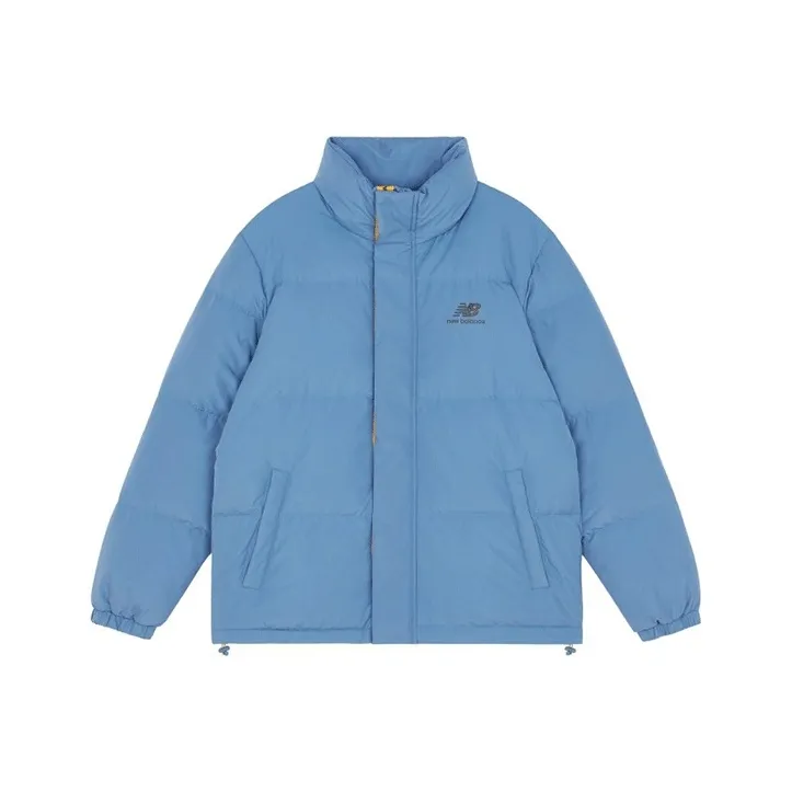 New Balance Down Jackets Men Blue-0