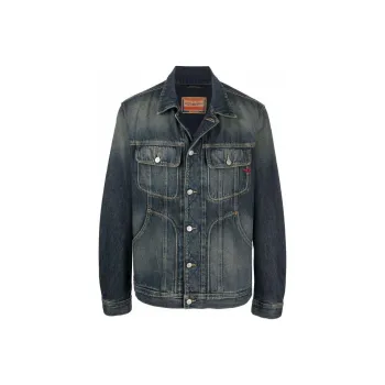 DIESEL Denim Jacket Unisex Blue
