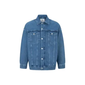 CALVIN KLEIN Denim Jacket Unisex Blue