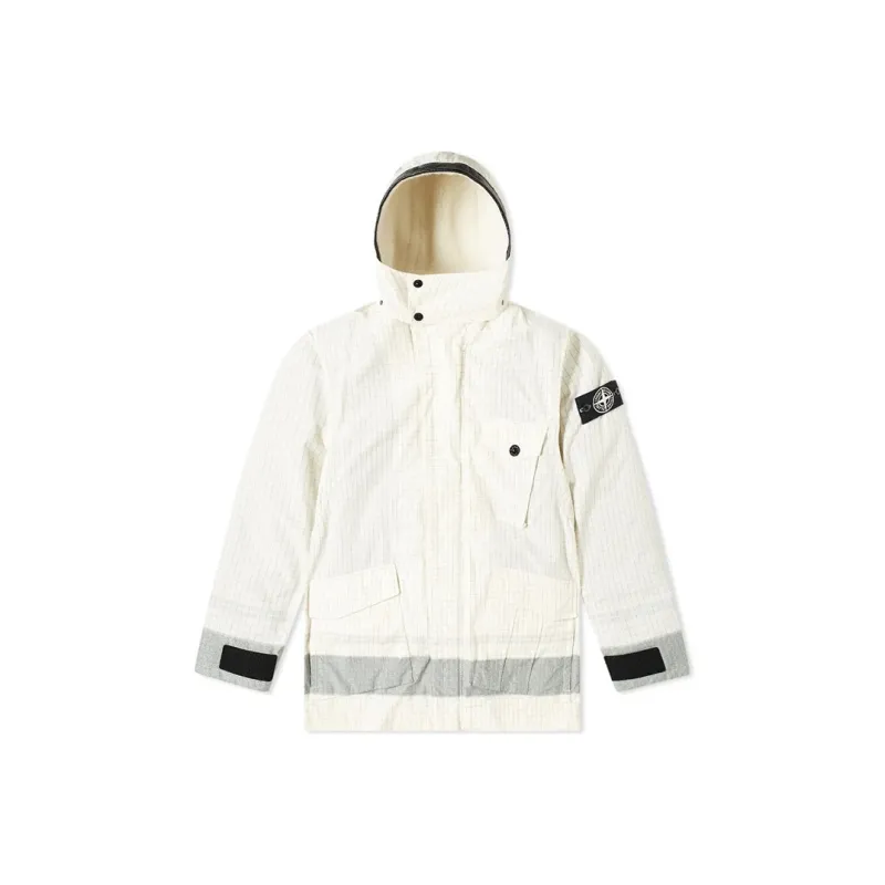 STONE ISLAND Winter Down Jacket Men's Cream-0