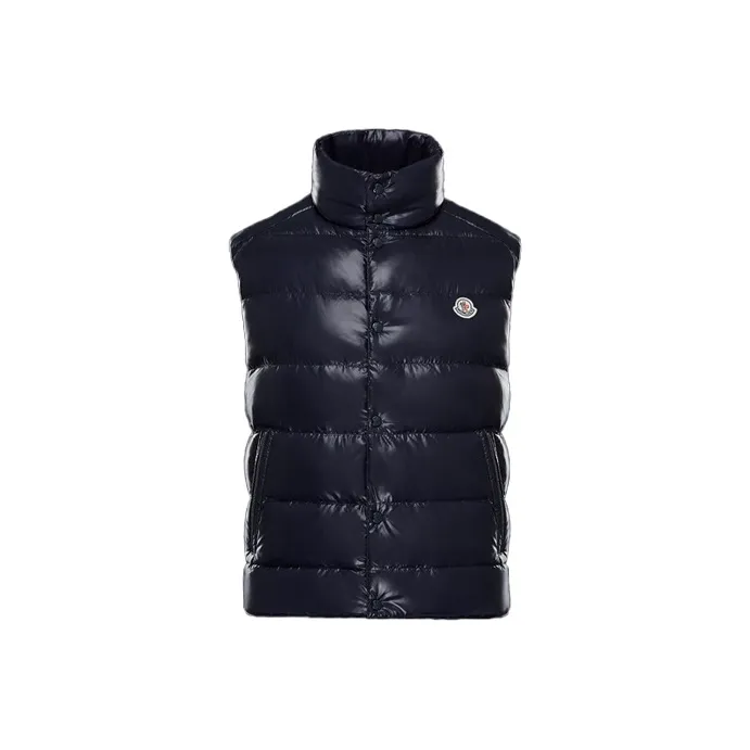 Moncler Vests Men Dark Blue-0