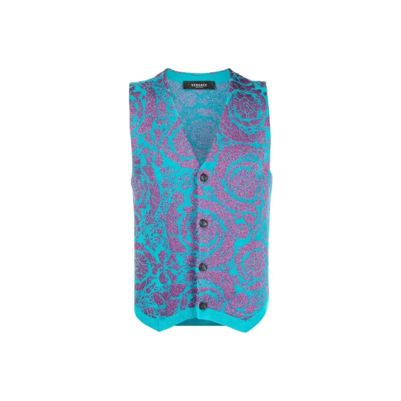 VERSACE FW22 Vest Men's Multicolor-0