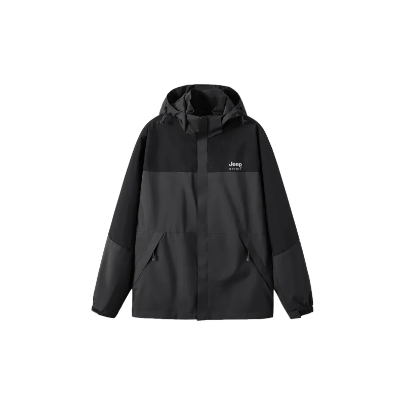 JEEP SPIRIT Outdoor Hiking Windproof Windbreaker Jacket Men's-13