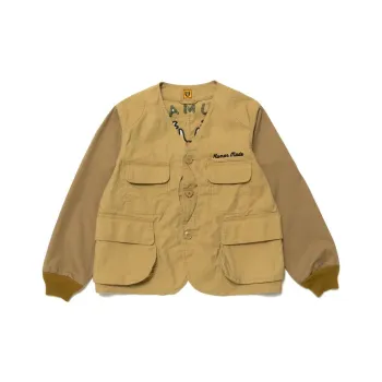 HUMAN MADE Collarless Hunting Jacket