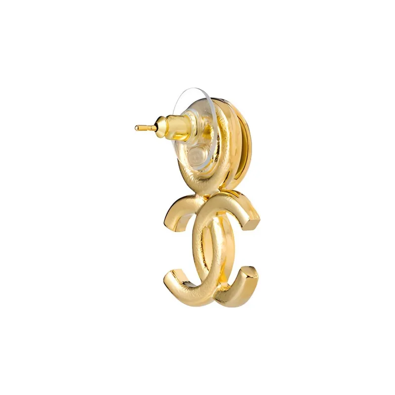 CHANEL Earrings Women's Pink-2