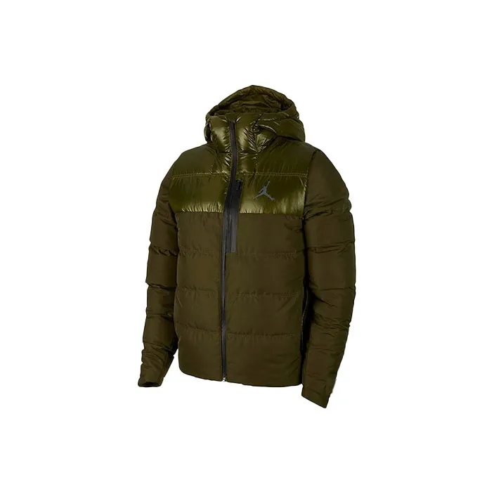 Jordan Down Jackets Men Green-0