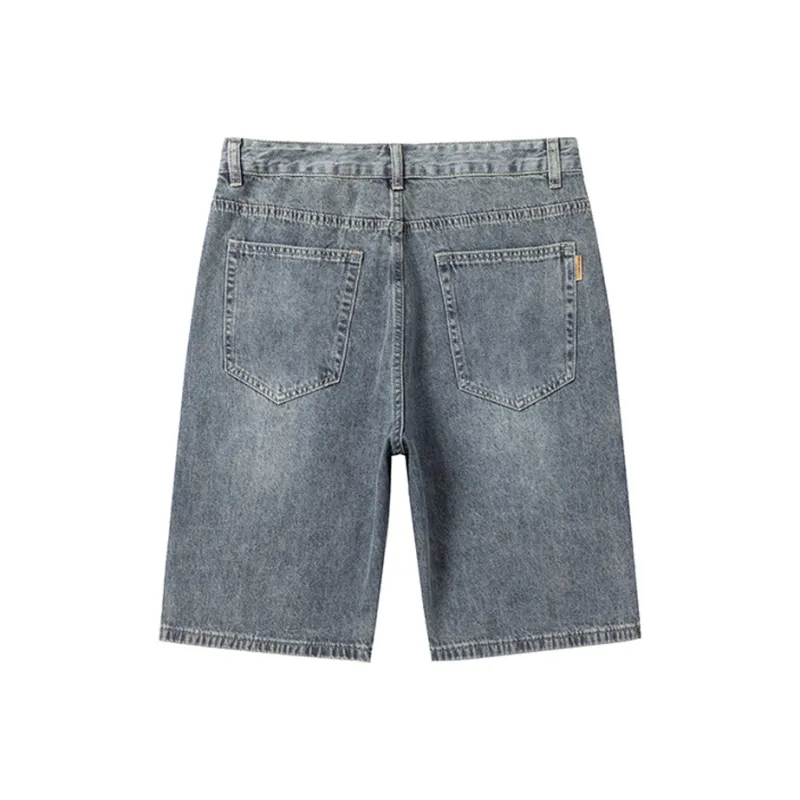 JUCY JUDY Denim Shorts Unisex Vintage Blue-1
