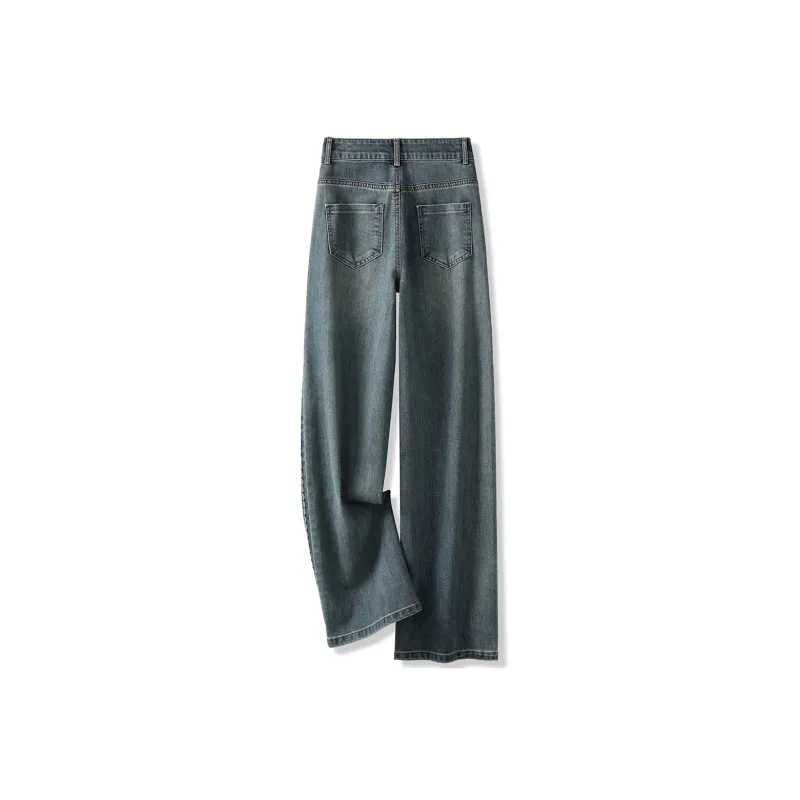 LUYOUYE Jeans Women's Blue-1