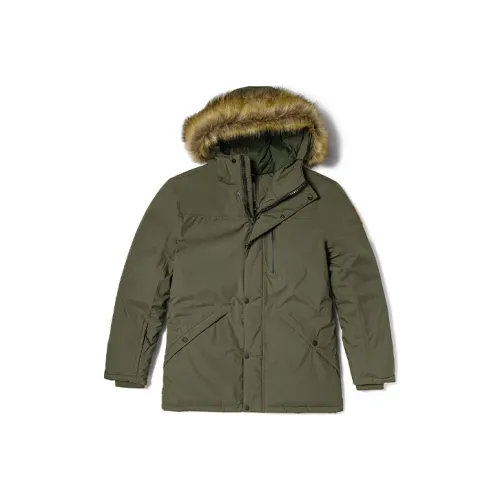 Timberland Down Jackets Men Army Green