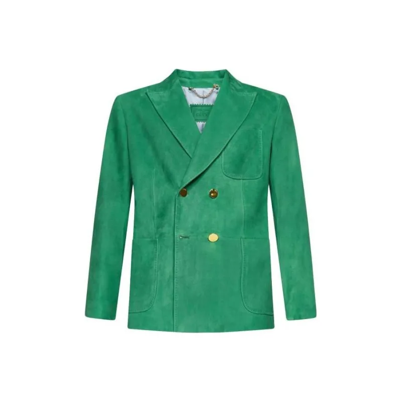 GUCCI Business Suits Men Green-0