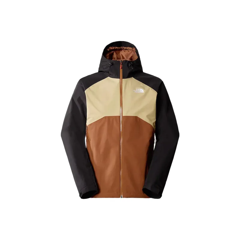 THE NORTH FACE MEN'S STRATOS HOODED JACKET Jackets Coats Men's Stone Brown-0
