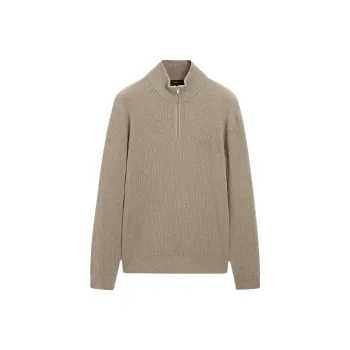 Massimo Dutti Knitwear Men's Light Brown