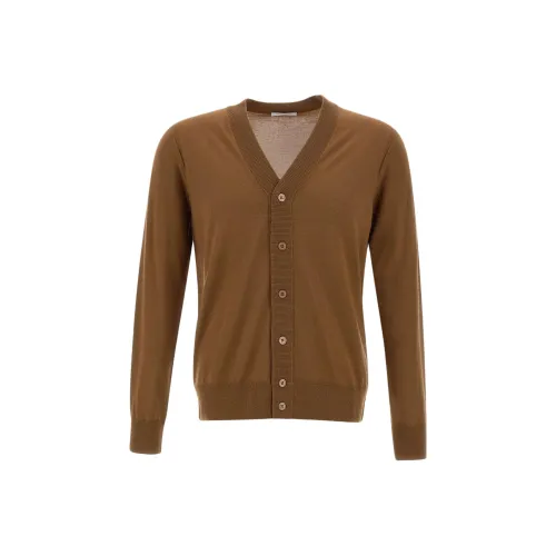 PAOLO PECORA MILANO Knitwear Men's Camel