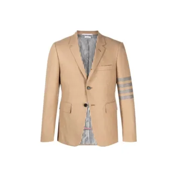 THOM BROWNE 4 Bar Motif Single breasted Blazer