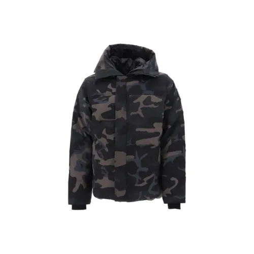 Canada Goose MacMillan Series Down Jackets Men Black Camouflage
