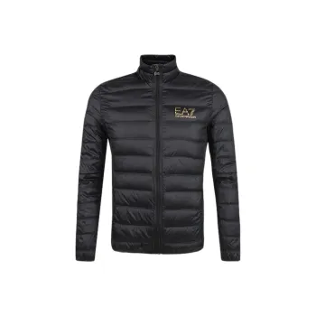 EMPORIO ARMANI EA7 Down Jacket Men's Black
