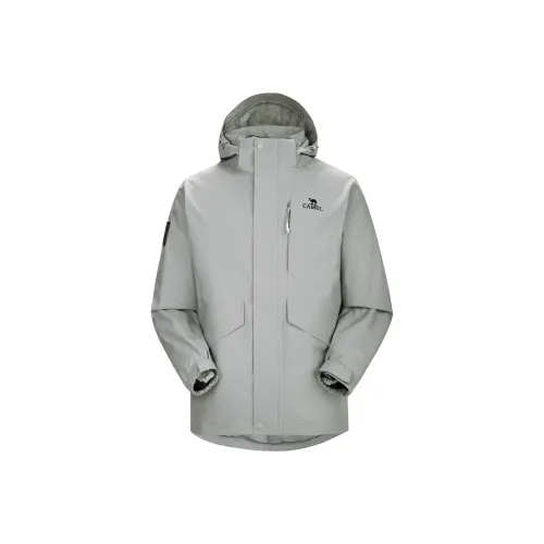 CAMEL All weather Waterproof And Windproof To Keep Warm Windbreaker Jacket Men's