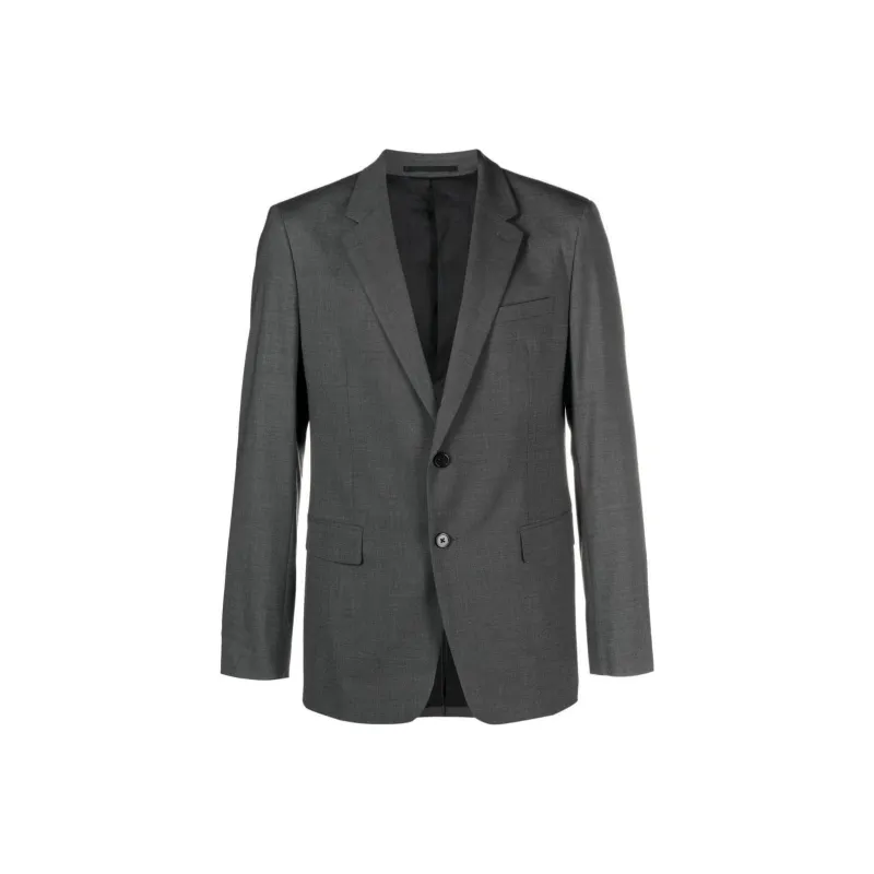 THEORY Single Breasted Straight Hem Jacket-0