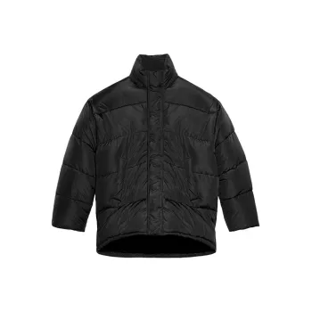Balenciaga Puffer Jacket Men's Black