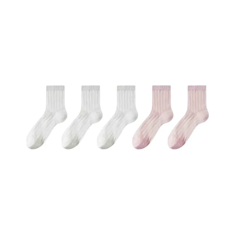 MADALLO Mid Calf Socks Women's 5 Pack-3
