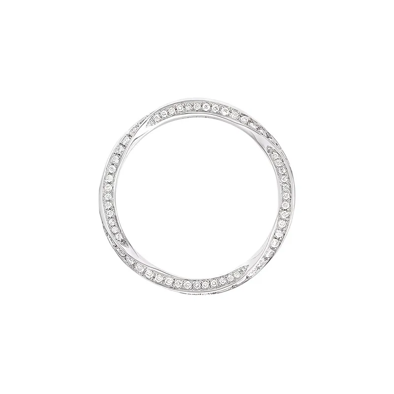 Graff 18K White Gold Rings Women's Silver-1