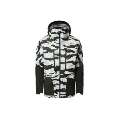 THE NORTH FACE Water Resistant Windproof Breathable Windbreaker Jacket Men's Green