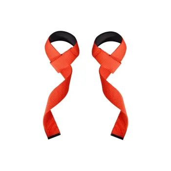 NINE STUDY Deadlift, Rowing, Pull Ups Power Lacing Protective 54*3.8cm Silicone, Polyester Cotton Blend SBR Men's