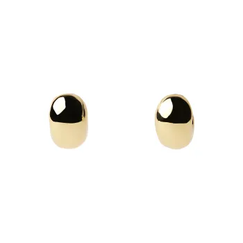 ZARA Zinc Brass Titanium Earrings Women's Gold