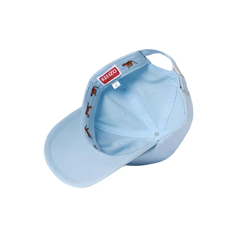 KENZO Logo Patch Curved Peak Baseball Cap-1
