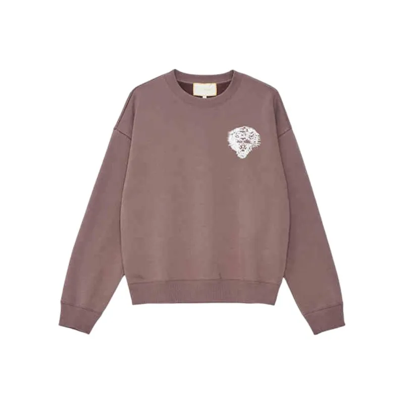 Ed Hardy Sweatshirt Unisex Berry Purple-0