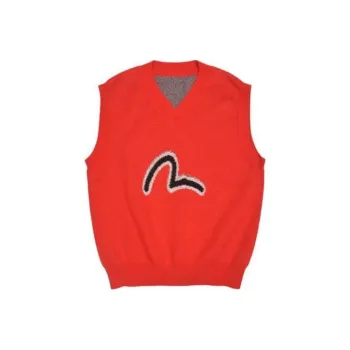 EVISU Vests Men Red