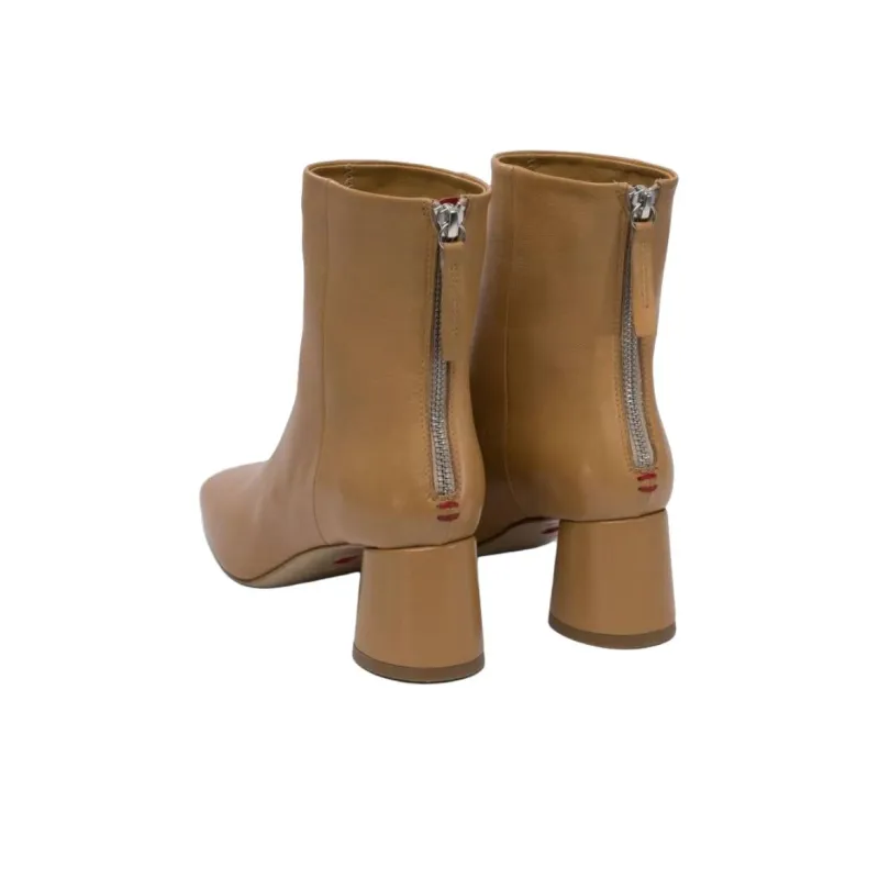 HALMANERA Ankle Boots Women's Brown-2
