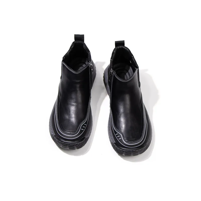 Paul Gabriel Casual Shoes Men's Black Gray-4