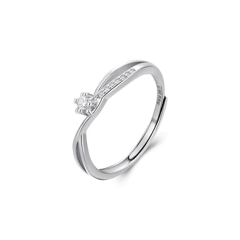 NIANNIANXI S 999 Fine Silver Rings Women's-0