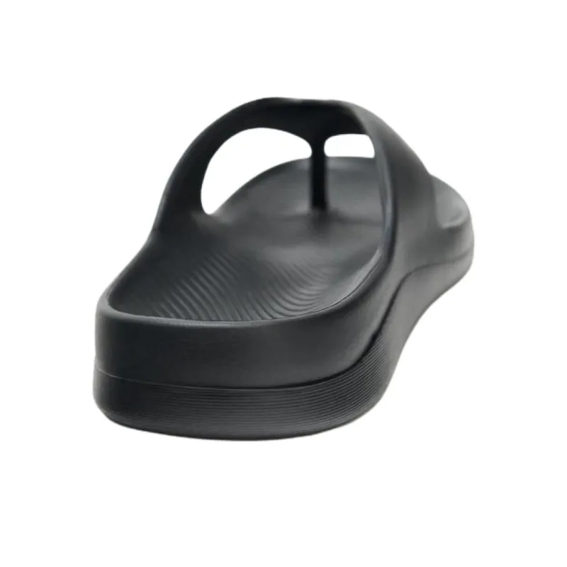 ZARA EVA Abrasion Resistant Flip Flops Women's Black-4