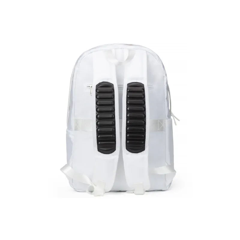 NOT ME Polyester Backpack Unisex Dazzling White-2