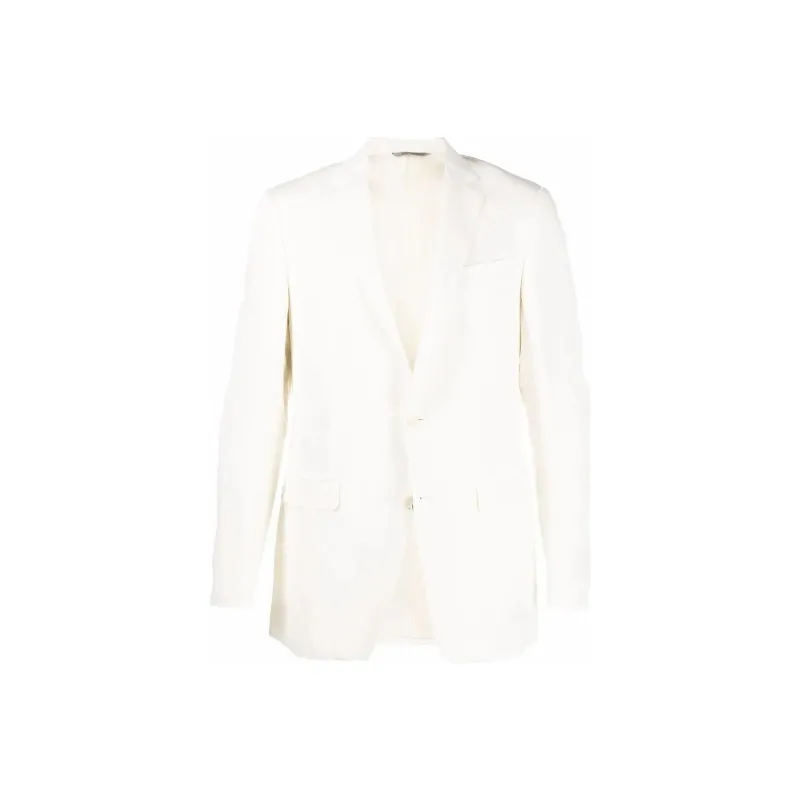 Canali Single breasted Linen silk Blazer-0